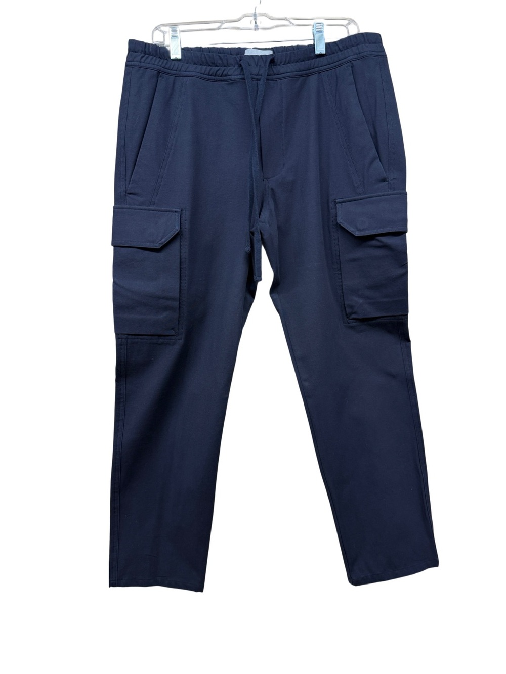 Vince Navy Cargo Pants with Drawstring Waist